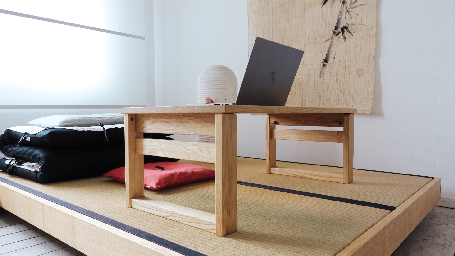 Past meets present A Japanese folding table with style